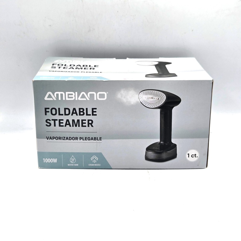 Ambiano Foldable Steamer  Clothes Travel  NEW in BOX